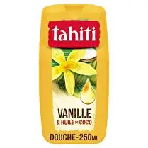 Tahiti, Douche vanille et huile de coco 100% naturelle