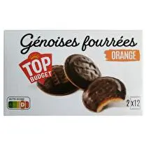Le moins cher, Biscuit fourré marmelade d'orange nappé au chocolat noir 3