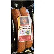 Aux produits Saugets, Saucisse de Montbéliard