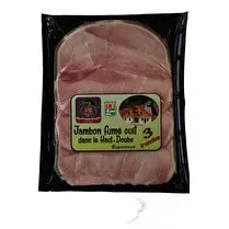 Aux produits Saugets, Jambon fumé cuit dans le Haut Doubs 3tr