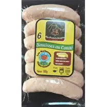 Aux produits Saugets, Saucisse au comté X6 grill