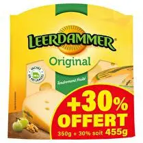 Leerdammer, Fromage l'original - Portion 350 g + 30% offert