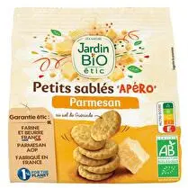Jardin bio étic, Petits sablés apéro parmesan