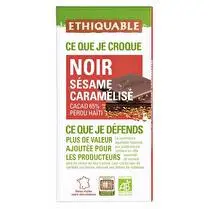 Ethiquable, Chocolat noir sésame caramélisé