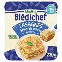 Blédina, Bledichef lasagnes épinards et poisson blanc
