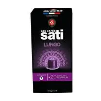 Sati, Capsules de café Lungo - x 20