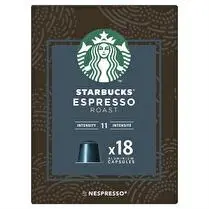 Starbucks, Capsule espresso roast x 18