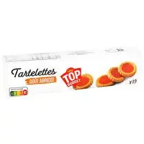 Le moins cher, Tartelette ronde abricot