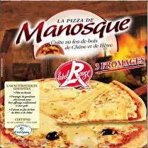 La pizza de Manosque, Pizza 3 fromages label rouge