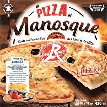 LA PIZZA DE MANOSQUE Pizza chèvre label rouge