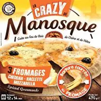 La pizza de Manosque, Pizza tout fromage