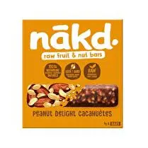 Nakd, Barre de céréales cacahuète et peanut delight