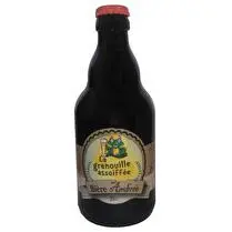LA GRENOUILLE ASSOIFFEE, Bière Ambrée 5.5°  - 33 cl