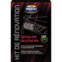 Autopratic, Kit rénovateur optiques de phares