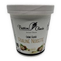 PASSION GLACÉE Crème glacée praliné noisette