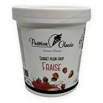 Passion glacée, Sorbet fraise