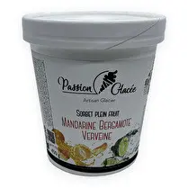 Passion glacée, Sorbet mandarine bergamote verveine