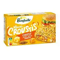 Bonduelle, Maxi Croustis Cheesy potiron, lentilles, emmental