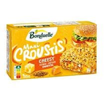 BONDUELLE Maxi Croustis Cheesy potiron, lentilles, emmental