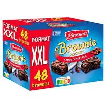 Brossard, Mini brownie Pépites de chocolat - La boîte de  48 format XXL