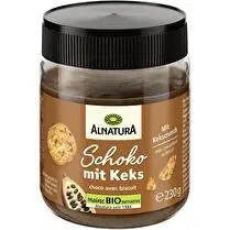 Alnatura, Pâte à tartiner choco crunchy au biscuit