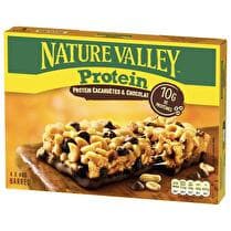 NATURE VALLEY Barres protein cacahuètes et chocolat