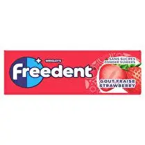 Freedent, Etui 10 dragées fraise