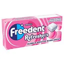 Freedent, Cubes refresher bubblemint x 8