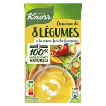 Knorr, Douceur de 8 légumes à la crème fraîche française