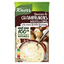 Knorr, Douceur de champignons à la crème fraîche française