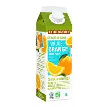 Ethiquable, Pur jus orange