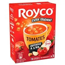 Royco, Velouté tomates et croûton à l'ail x 3 sachets