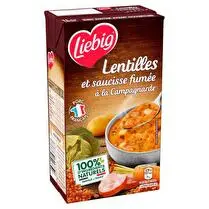 Liebig, Lentilles et saucisse fumée