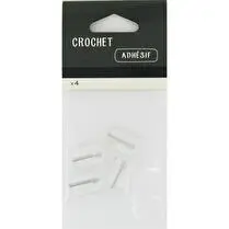Trefilaction, Crochet adhésif transparent x4
