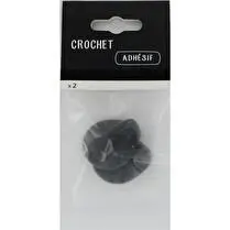 Legrand, Crochet adhésif gris x2