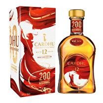 CARDHU Single malt scotch whisky 12 ans étui édition 200 ans 40%