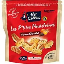 Ker Cadelac, Sachet madeleines  Pépites de chocolat  - x 22