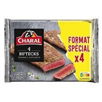 CHARAL Bifteck 4 X 100 g