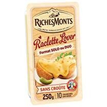 RICHESMONTS Raclette lover sans croûte 1-2 personnes