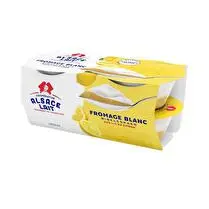 Alsace Lait, Fromage blanc bibeleskaes sur lit de ctron