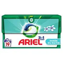 Ariel, Lessive capsules pods fresh rosée du matin