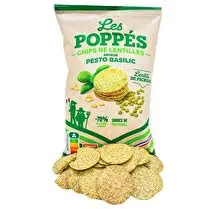 Votre producteur local propose, Chips lentilles pesto basilic local 65g