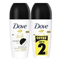 DOVE Déodorant roll on  Invisible dry
