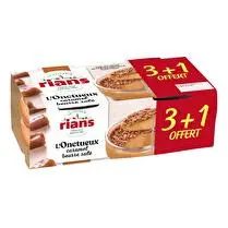 Rians, L'onctueux  Caramel beurre salé  - 3 + 1 offert