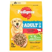 Pedigree, Croquettes adulte au boeuf et aux légumes