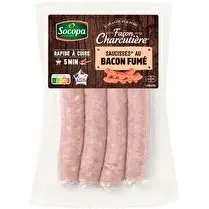 Socopa, Saucisse au bacon x 4