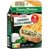 Fleury michon, Lasagne ricotta & épinards