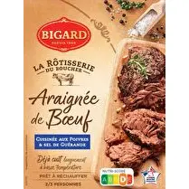 Bigard, Araignée de boeuf cuite et sa sauce au poivre et sel de Guérande