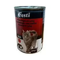 Le moins cher, Boulettes sauce boeuf pour chat
