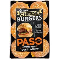 PASO 6 mini cheese burgers